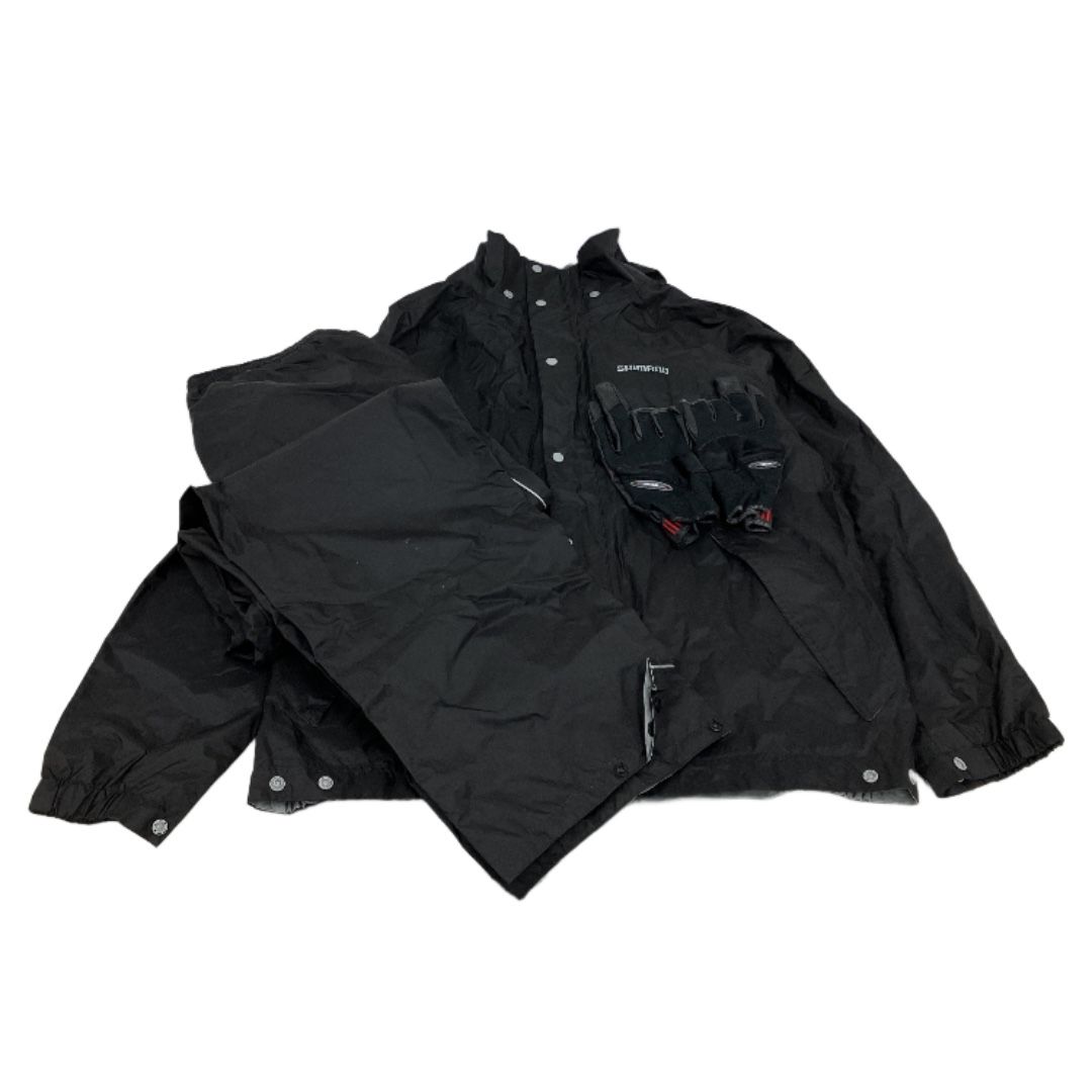 SHIMANO dryshield フィッシングジャケット パンツ LL グローブ L 3点セット シマノ