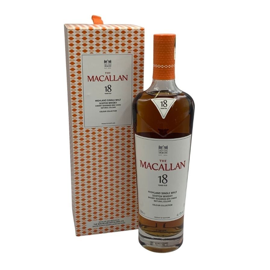 ザ マッカラン 18年 カラーコレクション 700ml 43% 未開栓 - メルカリ