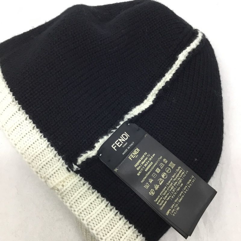 FENDI【フェンディ】ニットキャップ ニット帽 FXQ056 AI4FTV 羊毛100