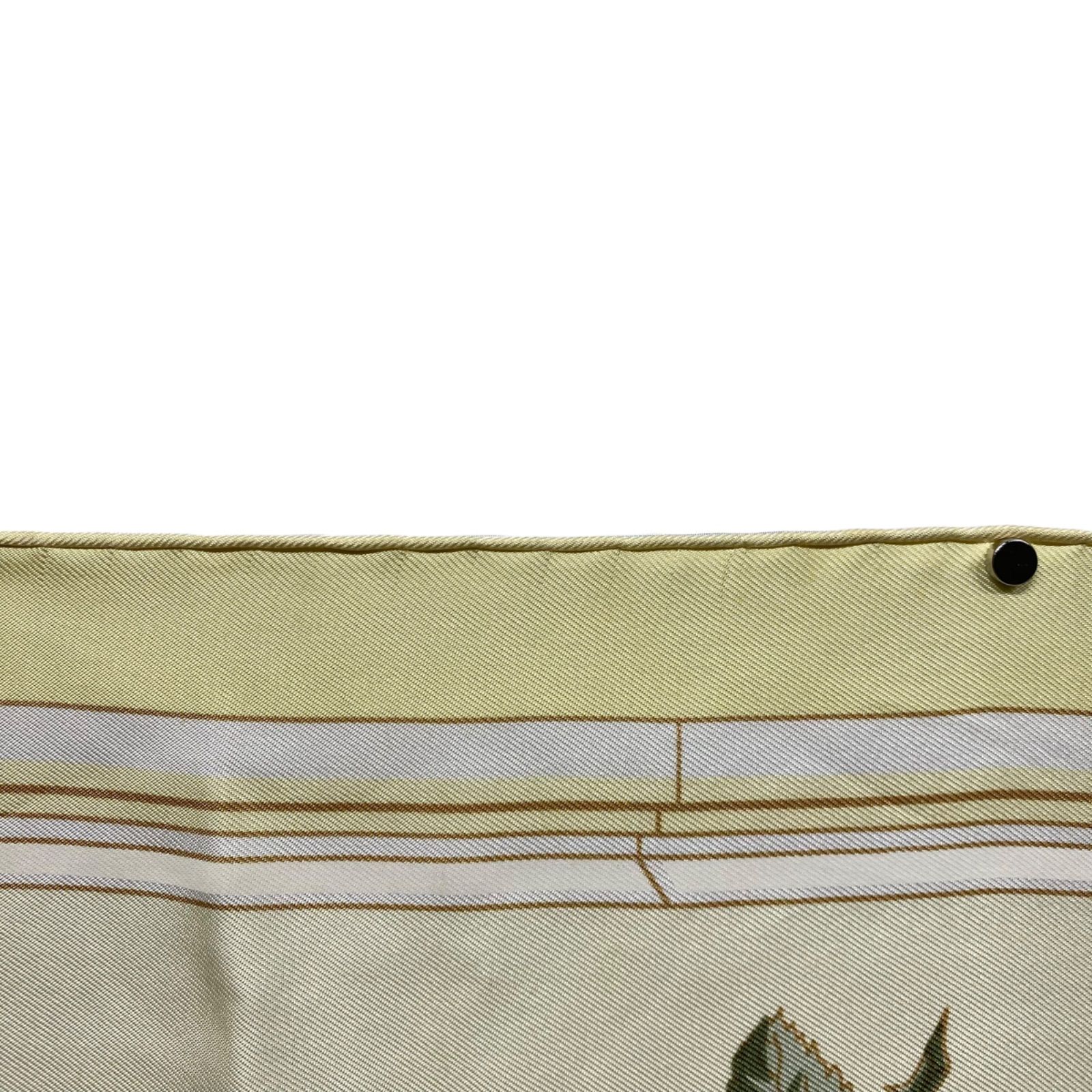 エルメス カレ90 Quai aux fleurs シルクスカーフ 花咲く海岸通り