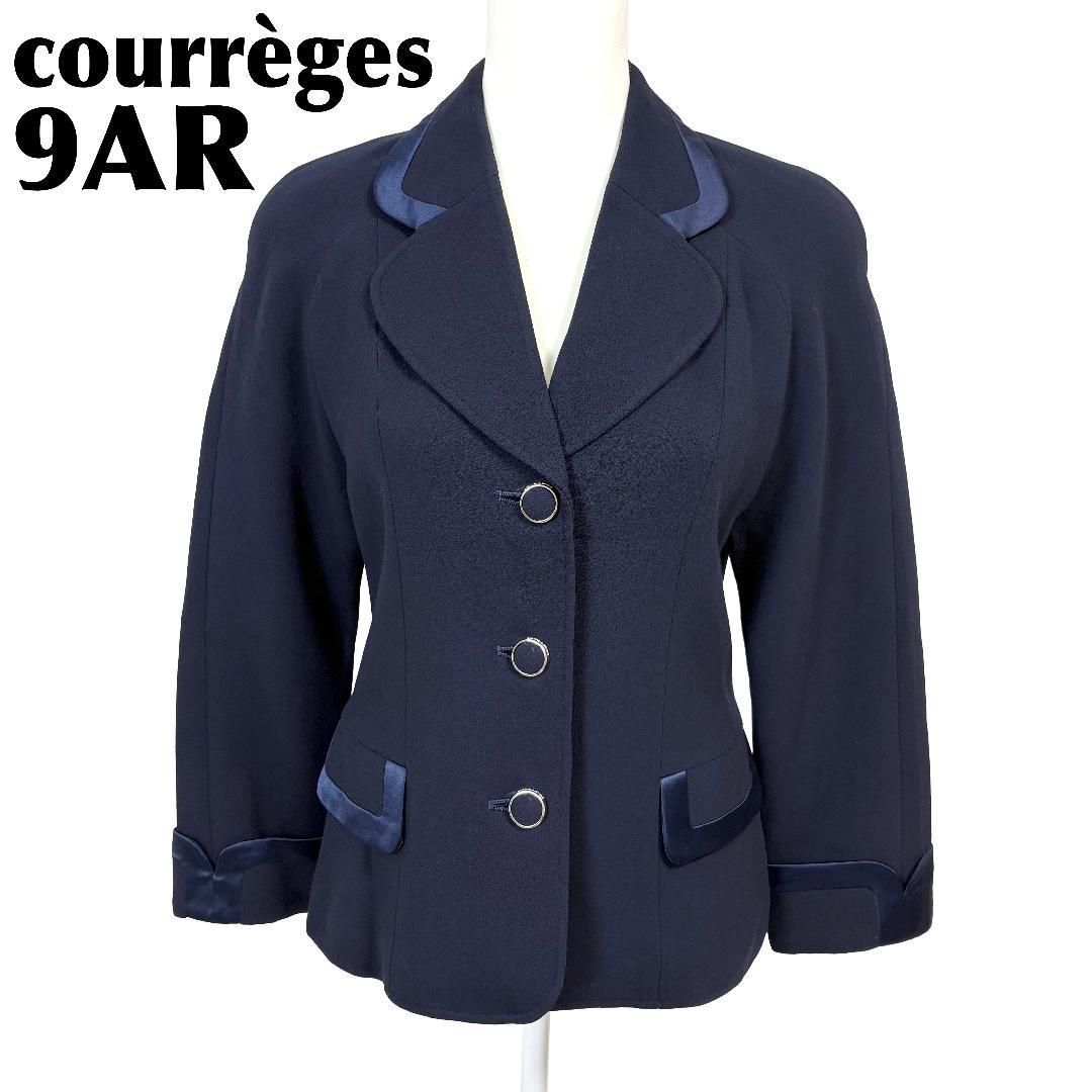 お値下げ致しました✨courreges♥️ダークグレー テーラードジャケット メルカリ