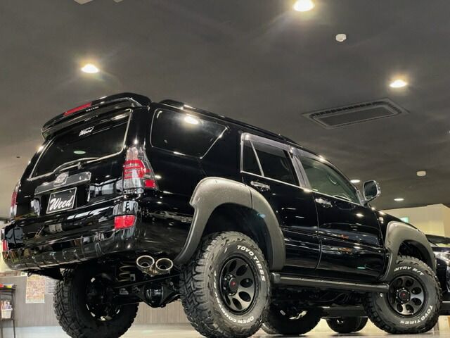 ハイラックスサーフ215 8mm オーバーフェンダー シボ調仕上げ ABS製