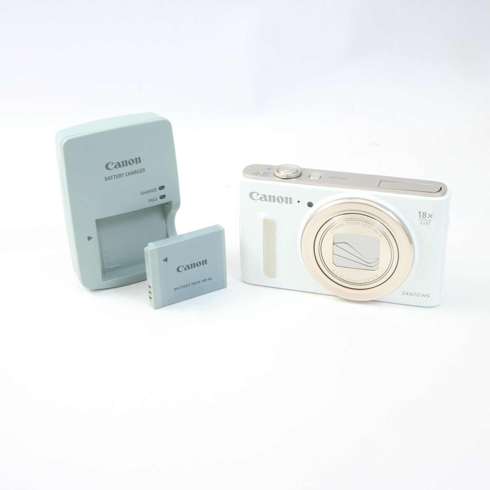 Canon キャノン PowerShot SX610 HS ホワイト コンパクトデジタル