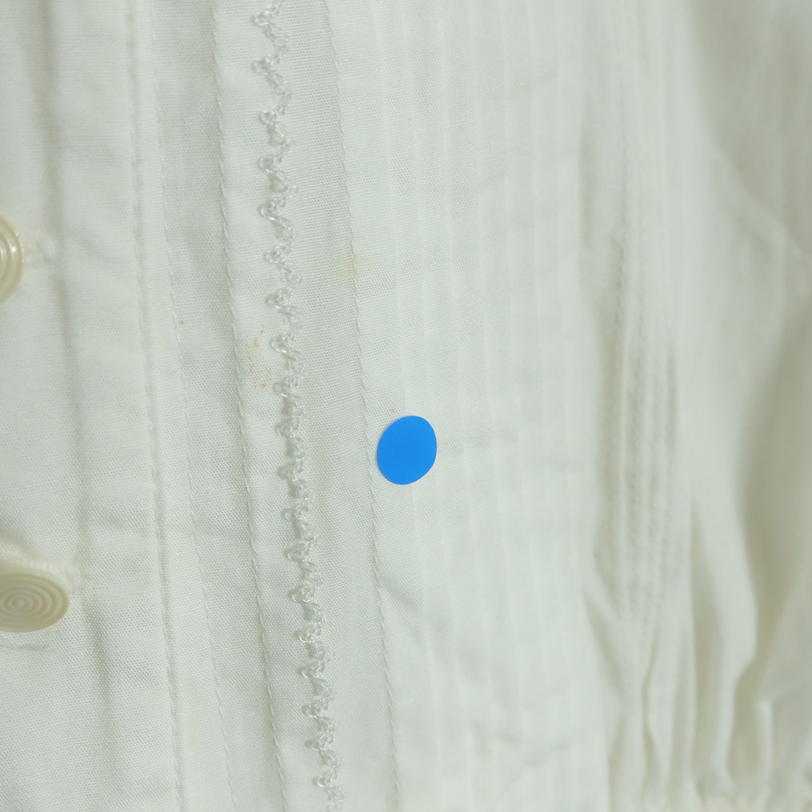 ワンダフルワールド カネコイサオ ブラウス ホワイト ワンダフルワールド カネコイサオ☆フーディブラウス 白系 前開き