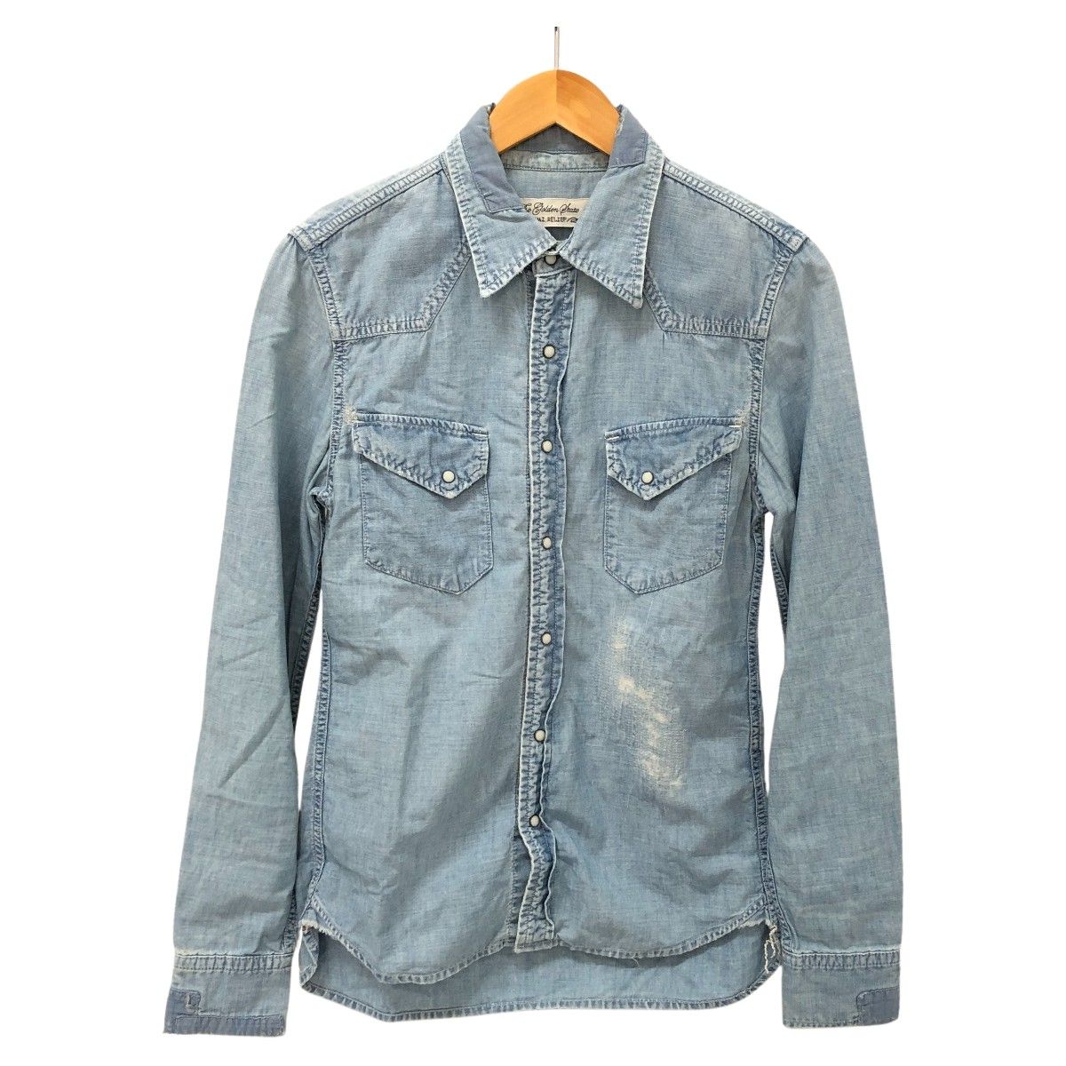 □□REMI RELIEF レミレリーフ シャツ デニムウエスタンシャツ リペア