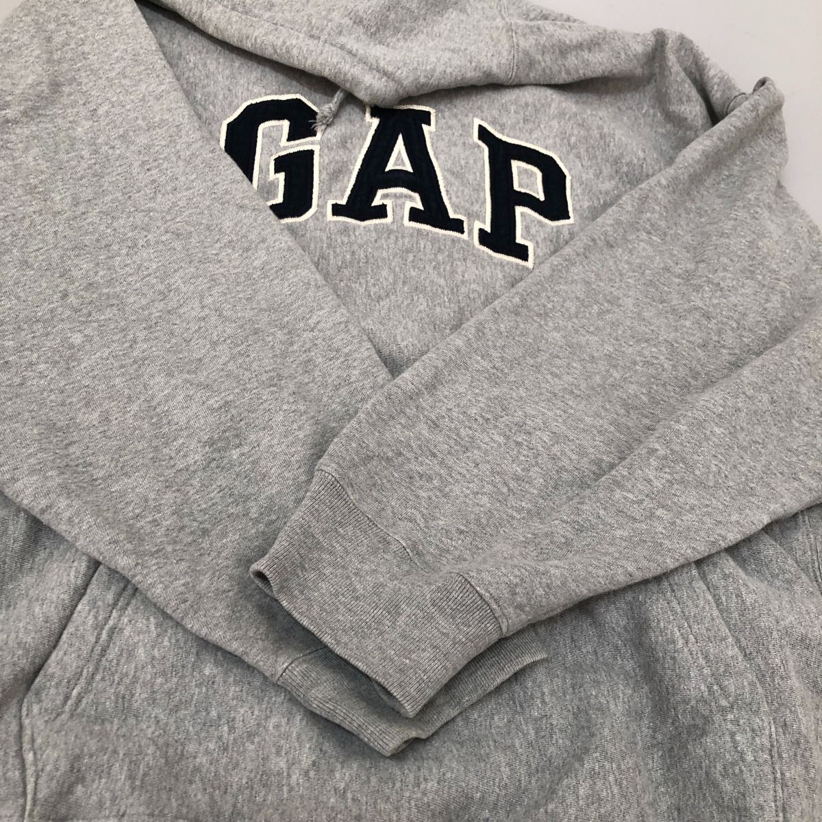 □□90s OLD GAP パーカー プルオーバーパーカー SIZE XL 古着 グレー