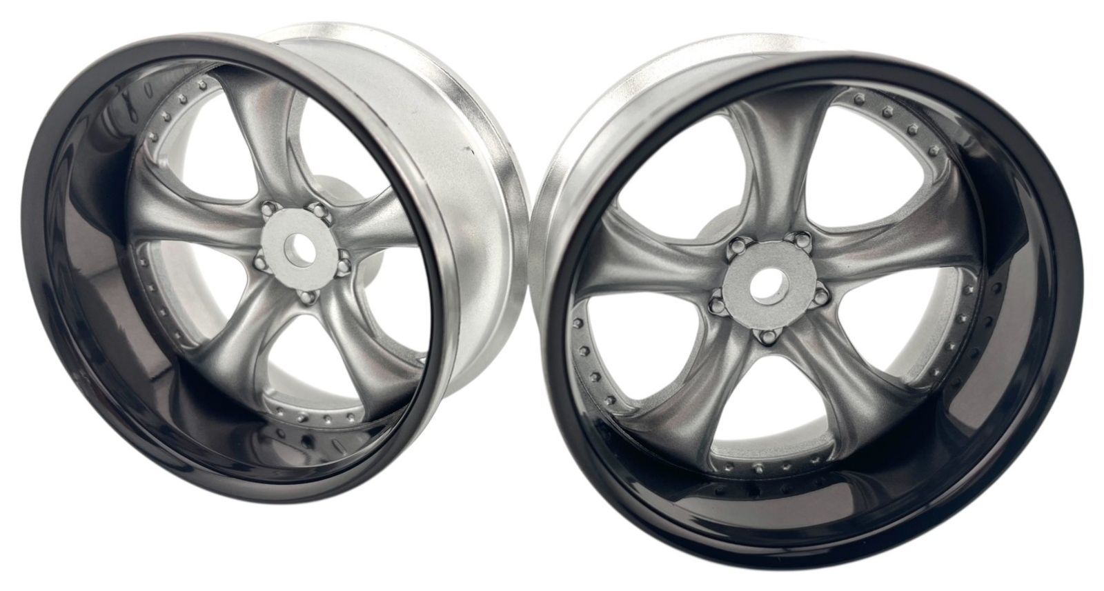 LAB LW-0908BPM ×2 WORK VS KF# DEEP RIM off8 Black Platinum Metalic