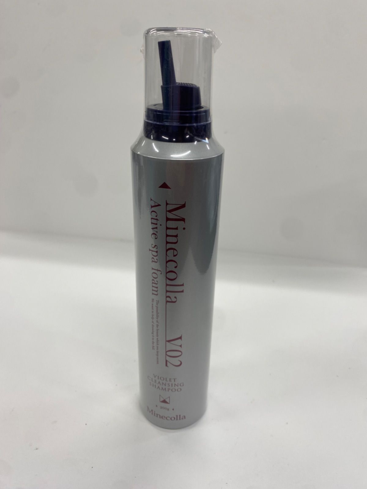 E655 Minecolla V02 ミネコラ アクティブ スパ フォーム バイオレット (クレンジングシャンプー) 200g
