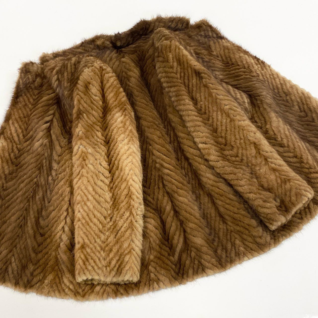 17a16 パステルミンク ミンクコート 毛皮コート ジャケット 11 ライト