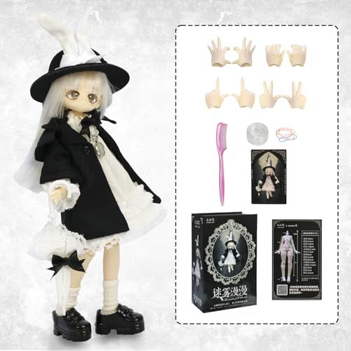 MJDドール 1 8スケール 可動フィギュア アニメ人形 20 cm 15歳以上対象 PVC ABS製 衣装付き コレクタブルフィギュア 迷?漫漫 m 24 cf 7 b 26