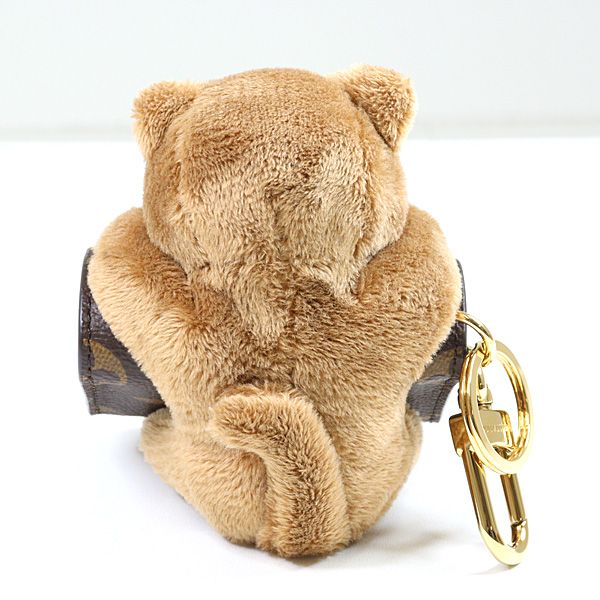 ルイヴィトン バッグチャーム・LV キュート モノグラム 猫 キー