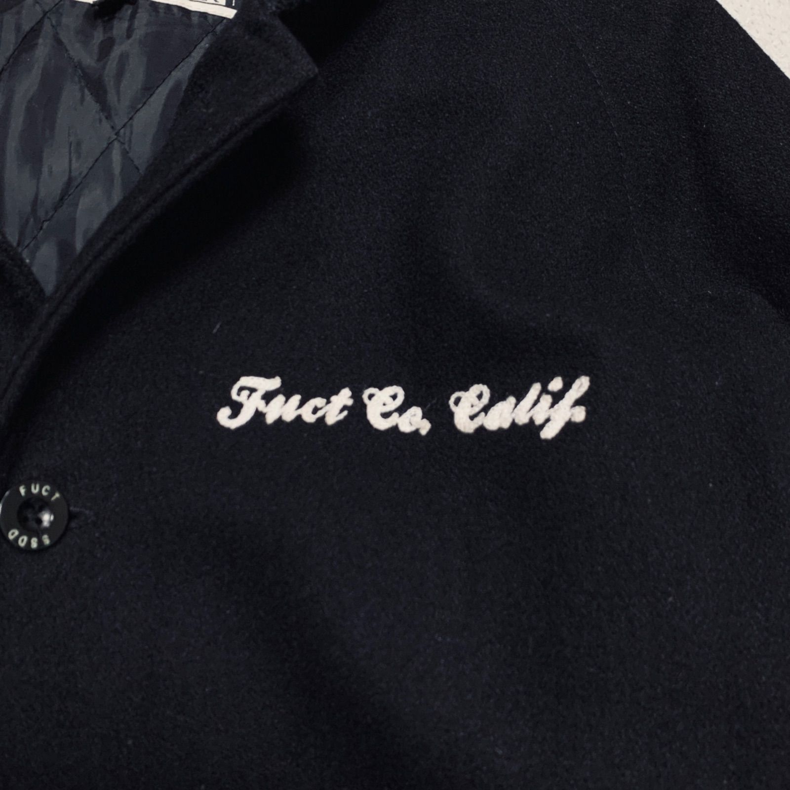 FUCT SSDD Pharaoh Jacket スタジャン バーシティジャケット ファラオ