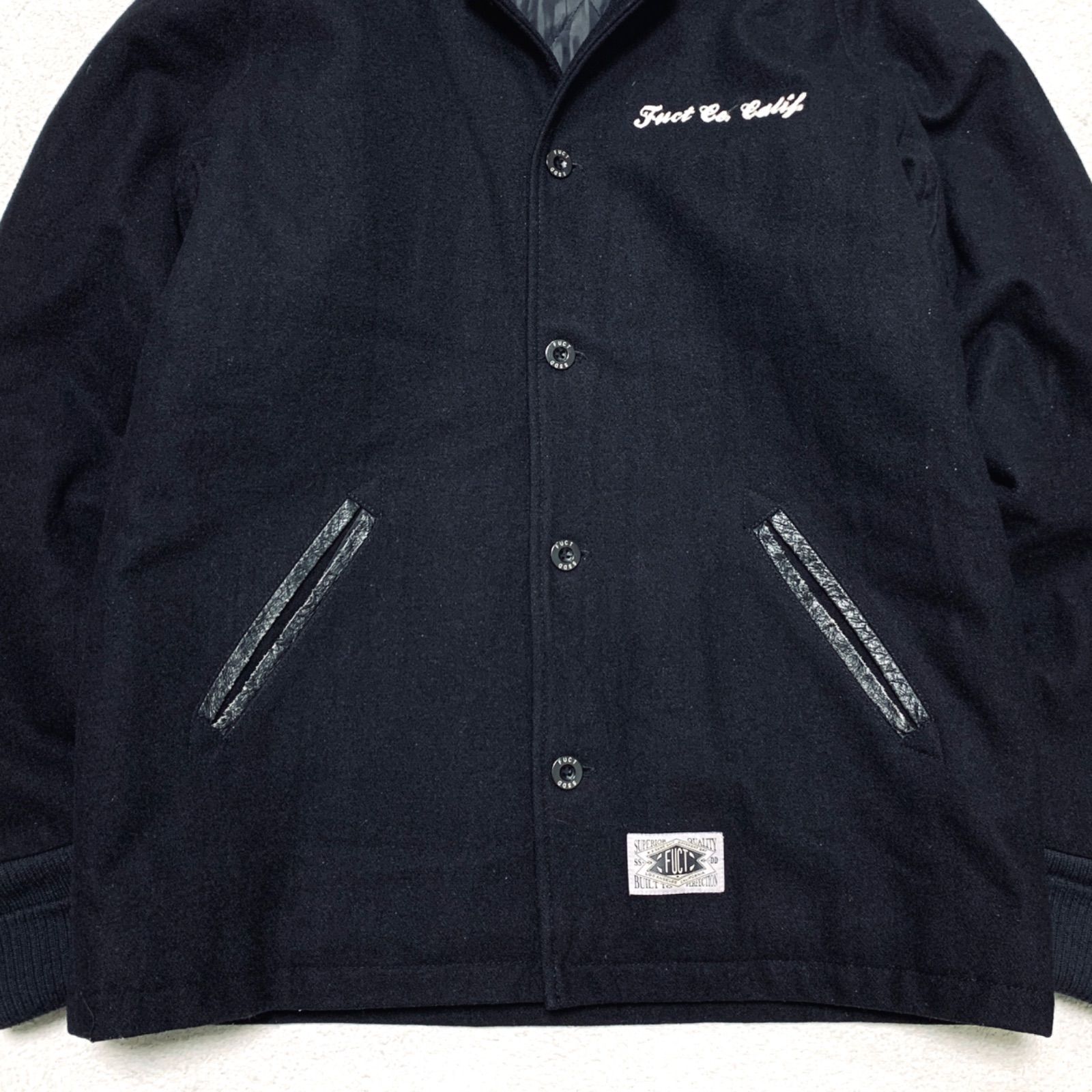 FUCT SSDD Pharaoh Jacket スタジャン バーシティジャケット ファラオ