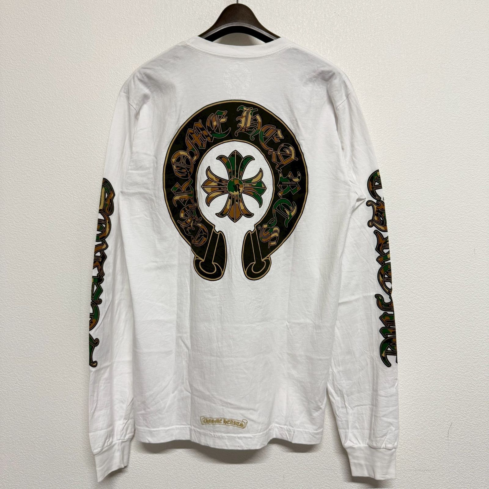 CHROME HEARTS Horse Shoe クロムハーツ ホースシュー カモフラ柄 白