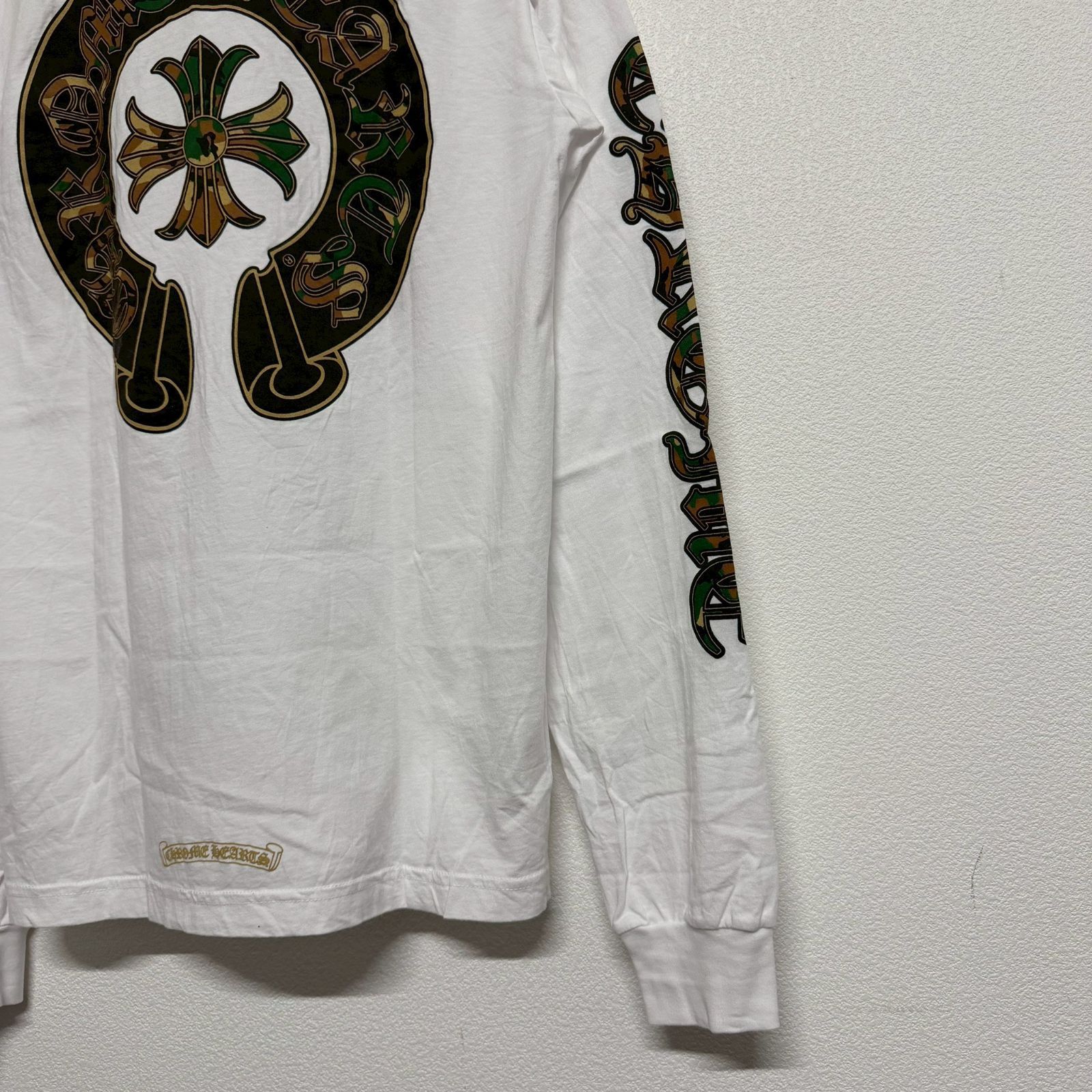 CHROME HEARTS Horse Shoe クロムハーツ ホースシュー カモフラ柄 白