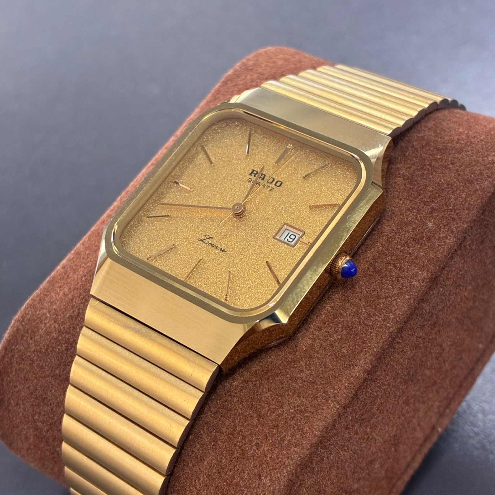 RADOクォーツ腕時計　ジャンク ジャンク】美品 ラド― RADO クォーツ 腕時計 ゴールド QZ ビンテージ