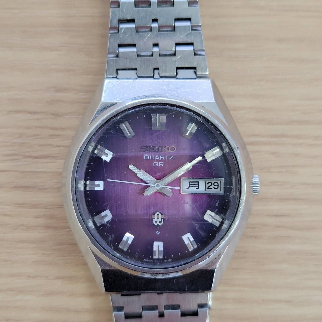 SEIKO セイコー クォーツ QR 3863-8010-G 3862-8010-G デイデイト 