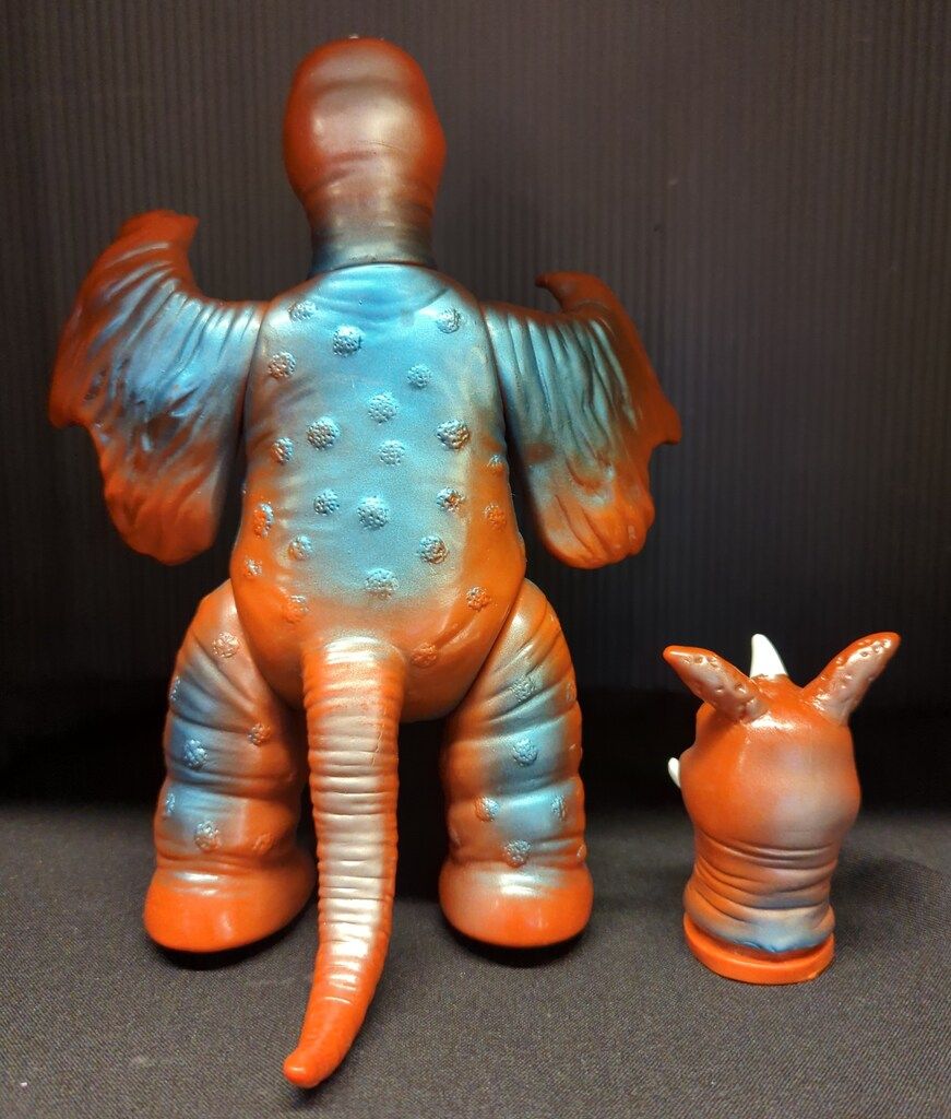 ブルマァク 復刻版怪獣シリーズ ウルトラマン チャンドラー ペギラの頭