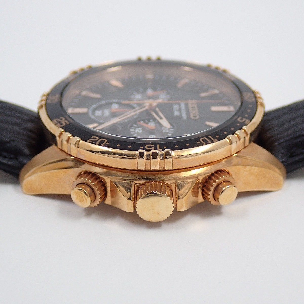 SEIKO セイコー 海外モデル ソーラー クロノグラフ メンズ 腕時計 