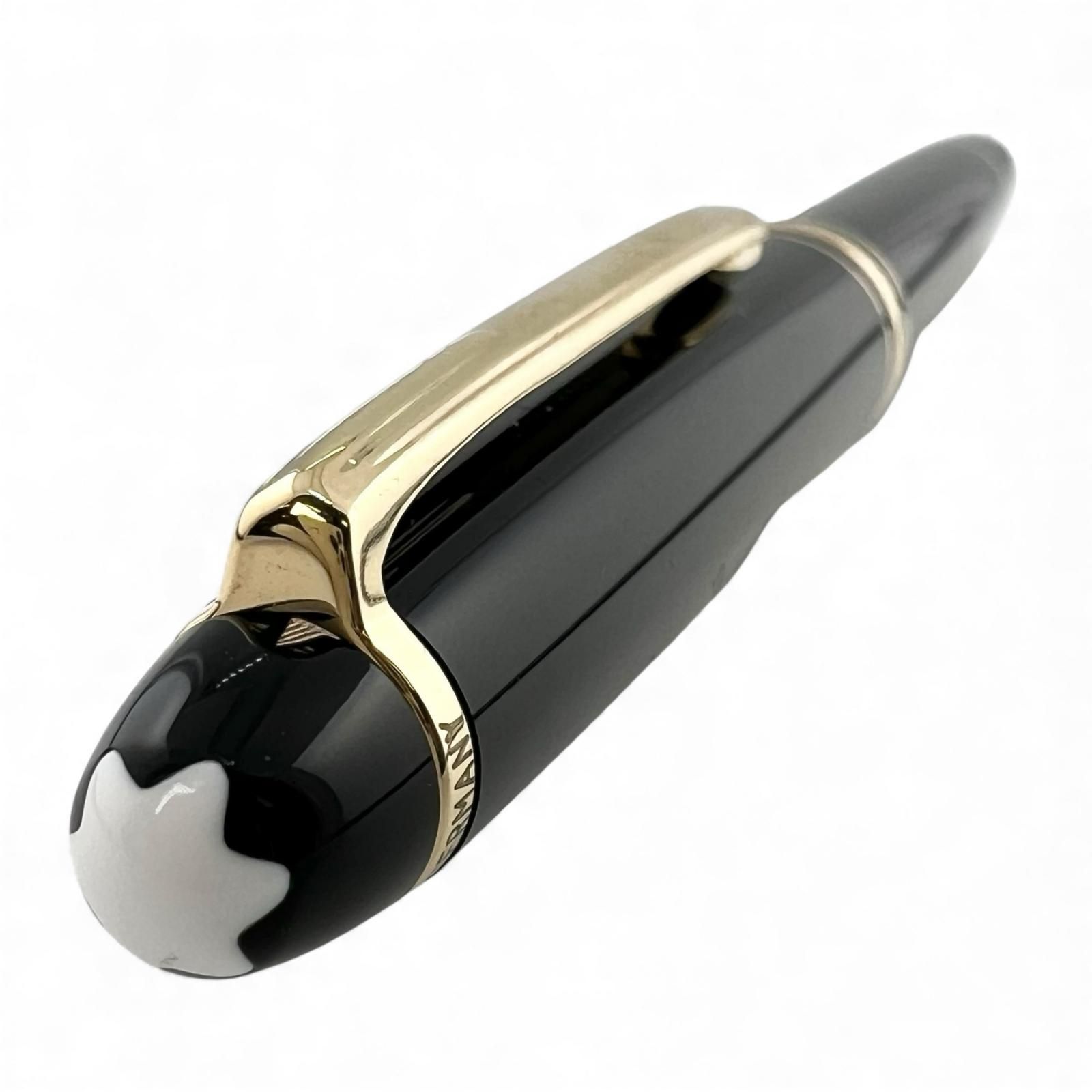  モンブラン マイスターシュテュック Pix 14 K Fニブ ピストンコンバーター式 万年筆 ブラック ゴールド ケース付き ドイツ製 メンズ 万年筆 万年筆 インク