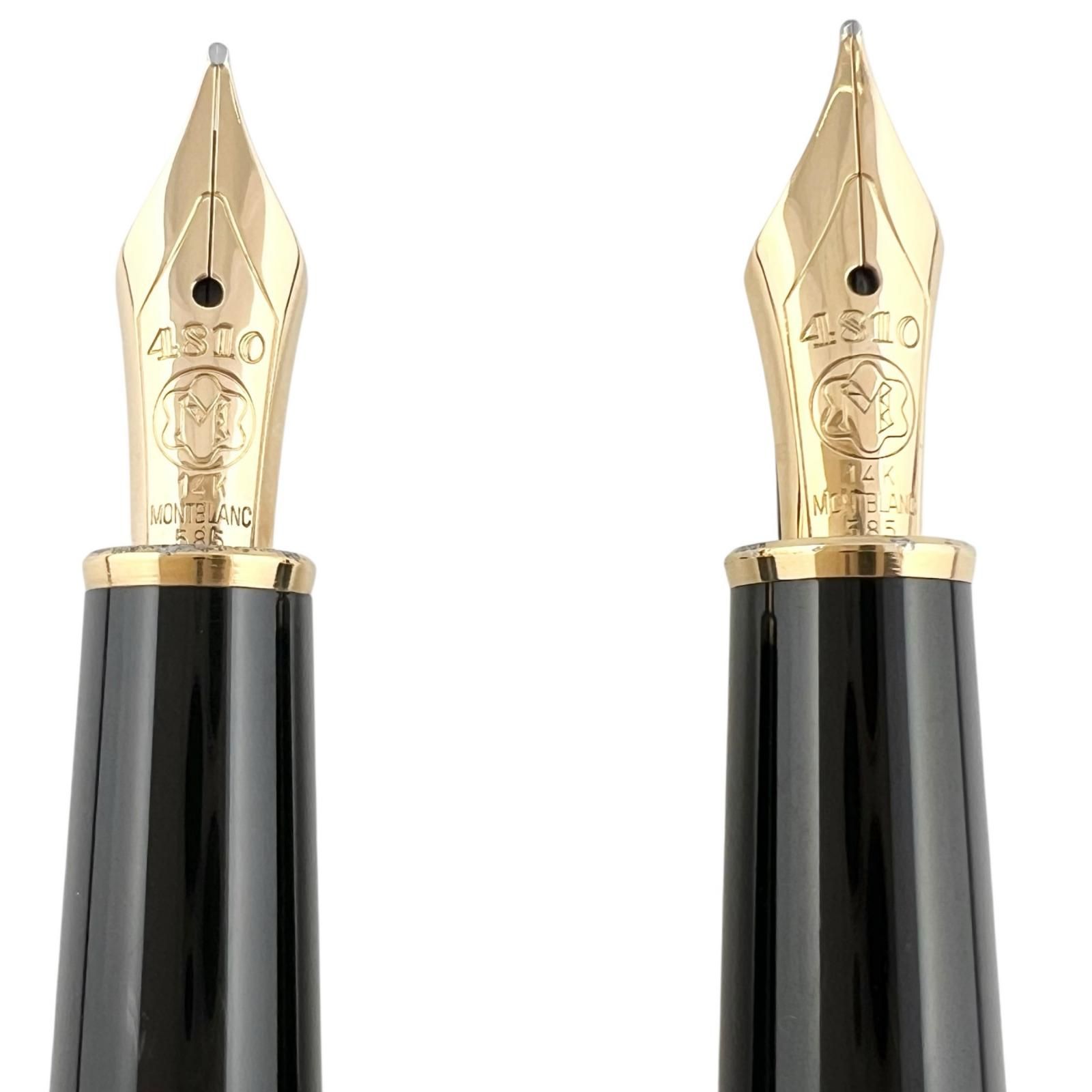 モンブラン クラシック 万年筆 14Kペン先 未使用 箱付き 極美品△MONTBLANC モンブラン マイスターシュテュック クラシック