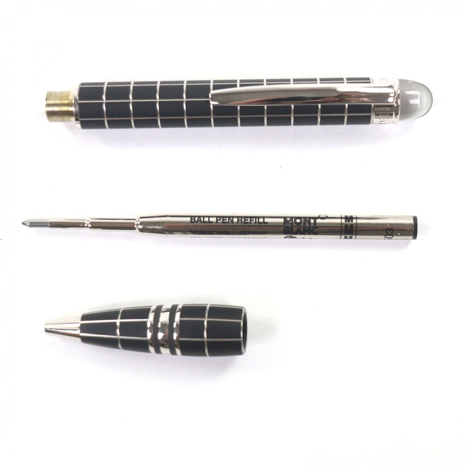 モンブラン スターウォーカー メタルラバー ツイストボールペン 極美品▽MONTBLANC モンブラン スターウォーカー メタルラバー