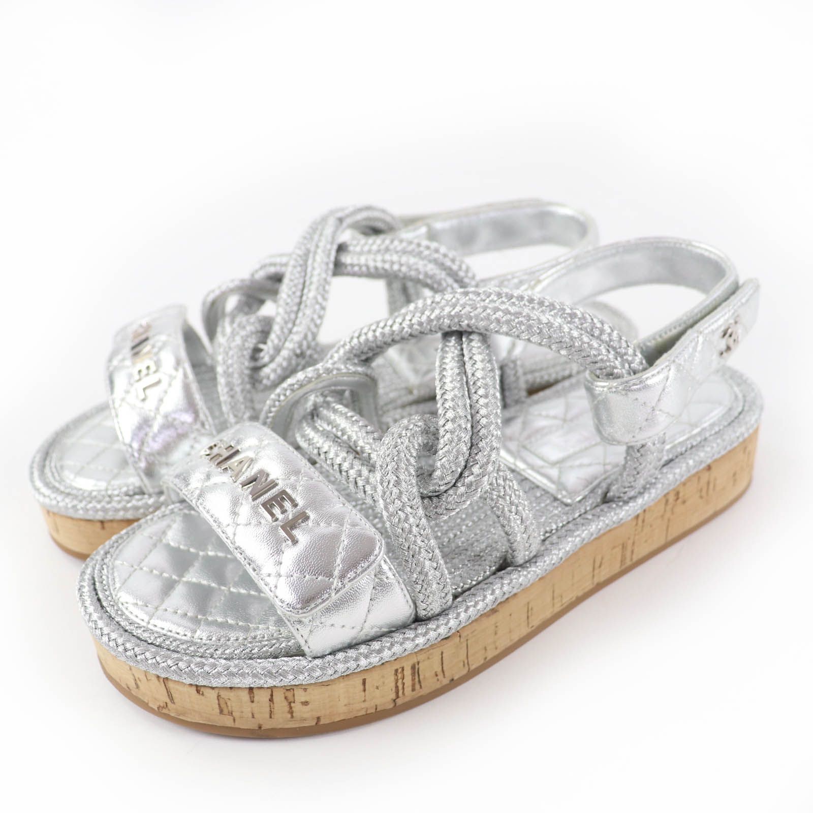 極美品☆CHANEL シャネル 20S G34602 ココマーク マトラッセ レザー