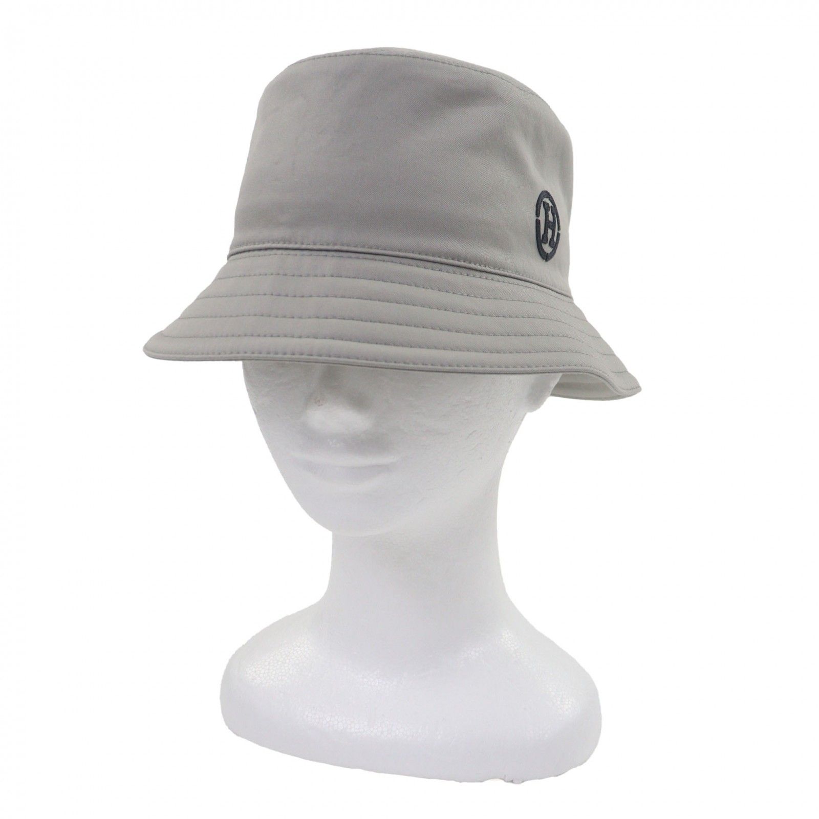 極美品▽HERMES エルメス BOING 裏地麻100% フレッド H サークル