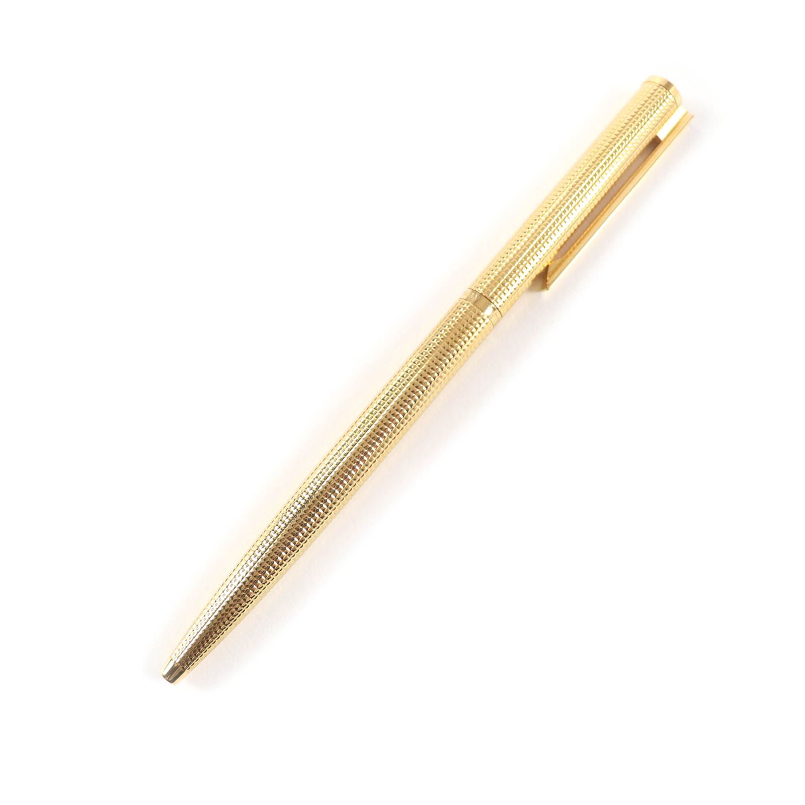 TIFFANY Co ティファニー ロゴ入り Tクリップ GP ボールペン ゴールド き レディース