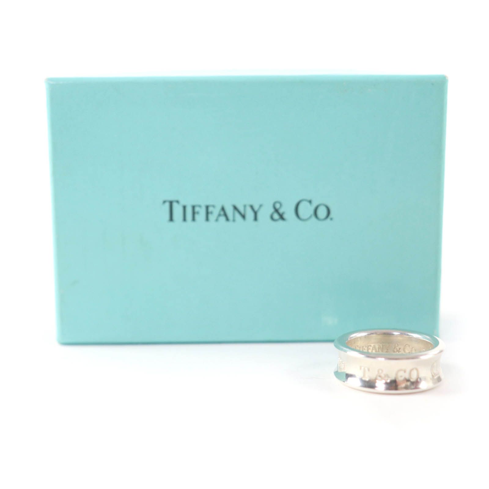 ティファニー　ナローリング 18号 大きいサイズ 1997 シルバー　sv925 極美品☆TIFFANY&Co. ティファニー ティファニー 1837 925 1997 ロゴ