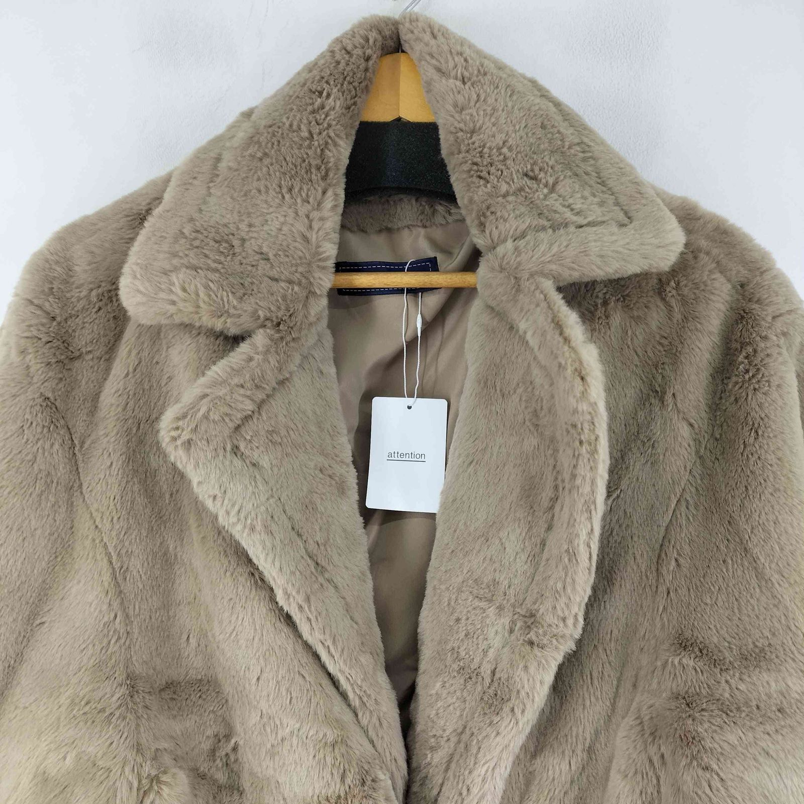 エムズグレイシー Ms GRACY フェイクファーテーラードコート