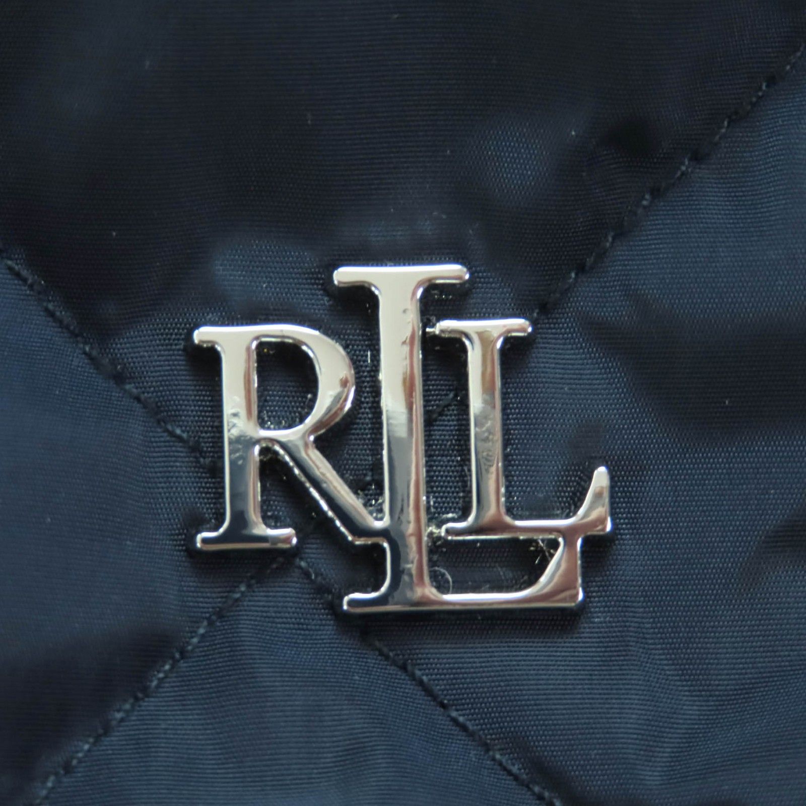 極美品◇LAUREN RALPH LAUREN ローレン ラルフ ローレン レザー使い