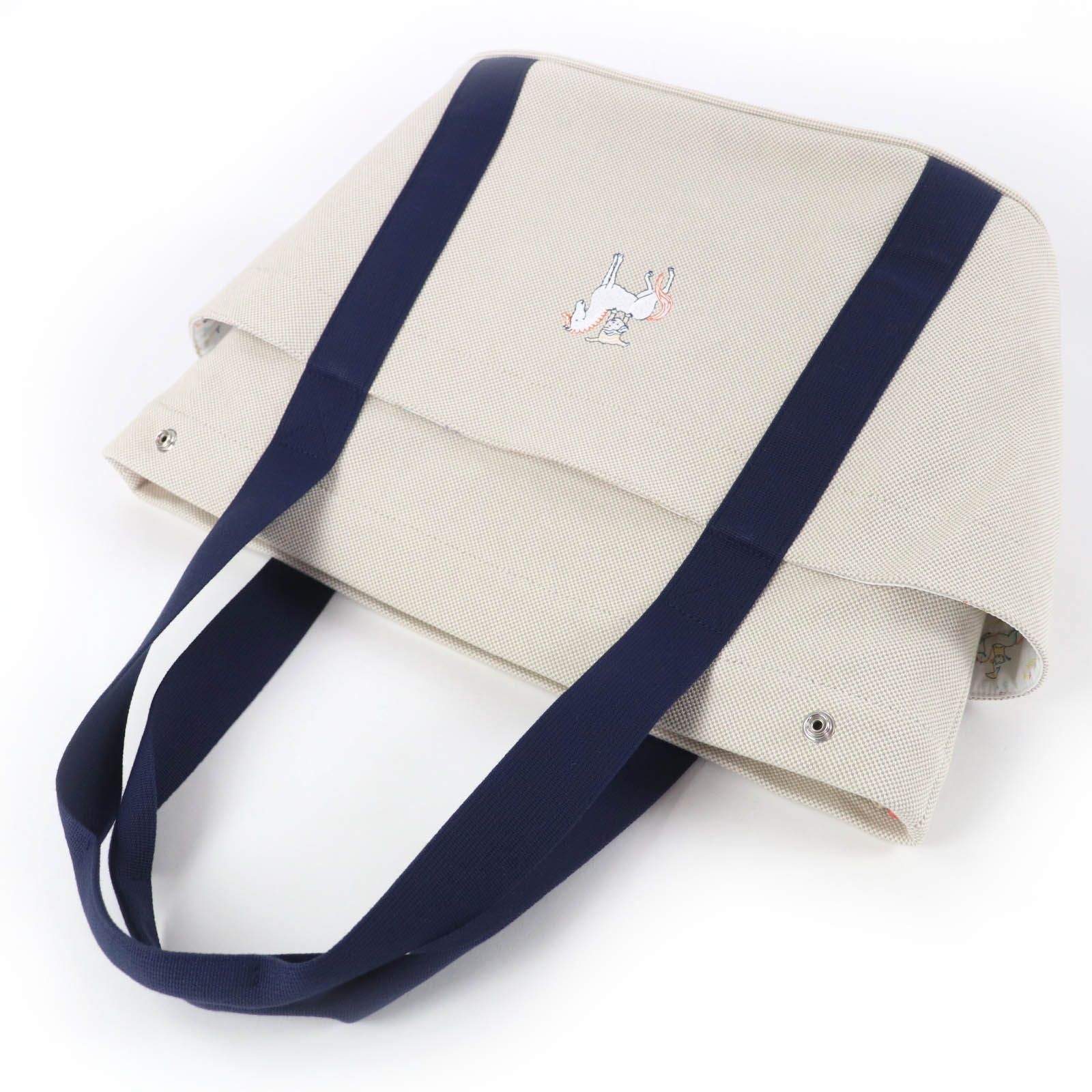 極美品☆HERMES エルメス マザーズバッグ ガブリオル コットン100