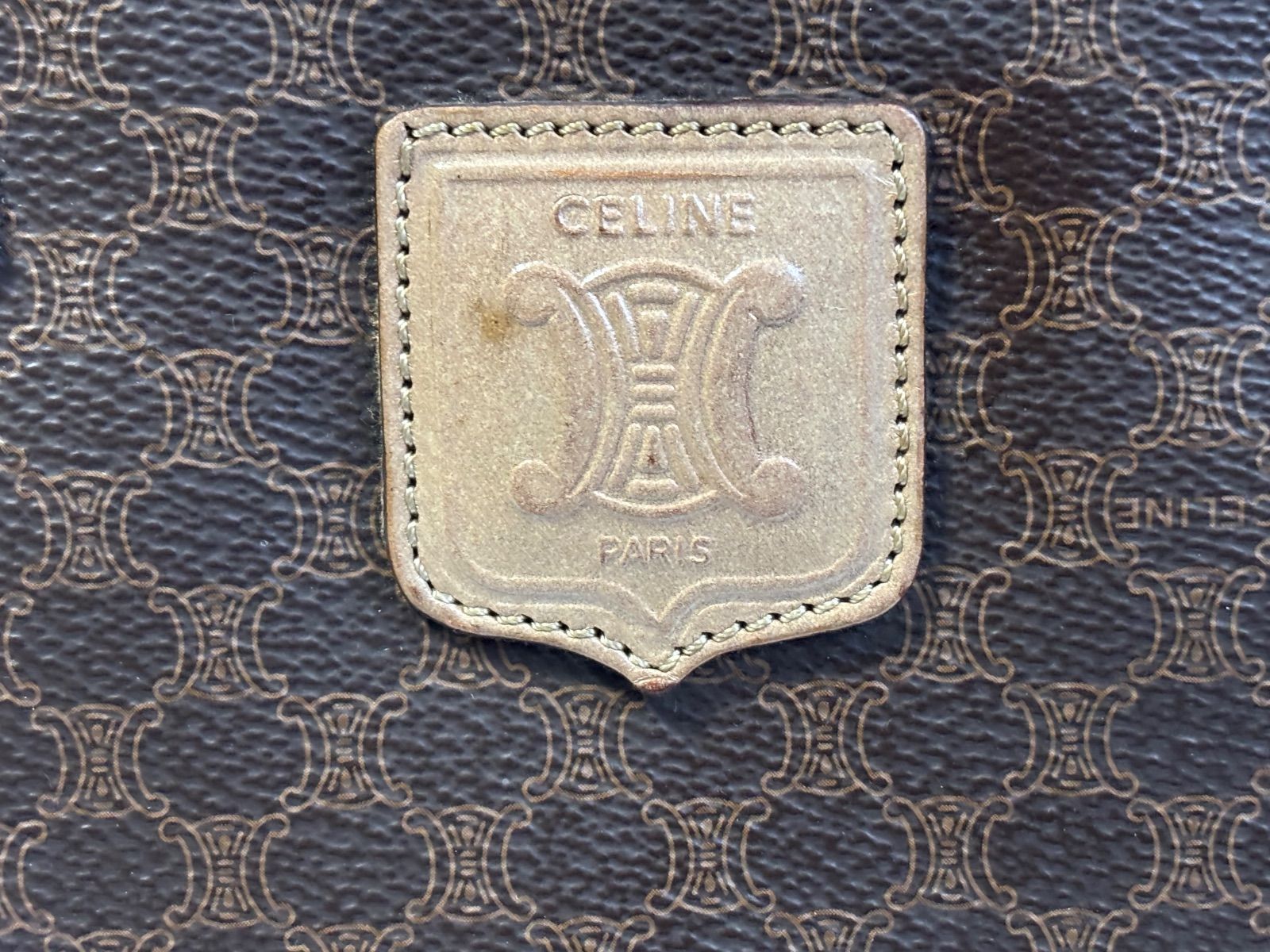 ゆ*ん様 セリーヌ M13 ボストンバッグ CELINE M13 ハンドバッグ マカダム セリーヌ ボストンバッグ