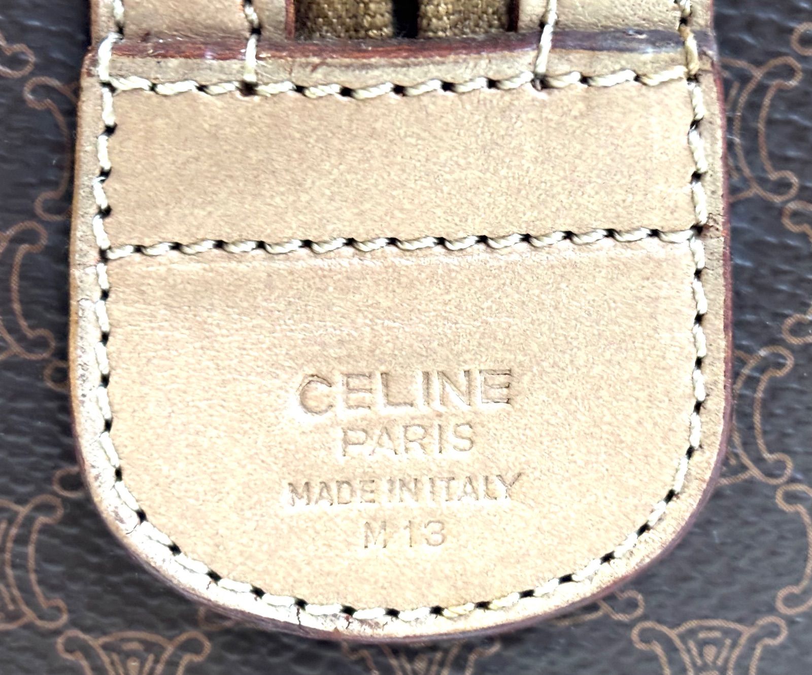 CELINE M13 ハンドバッグ マカダム セリーヌ ボストンバッグ