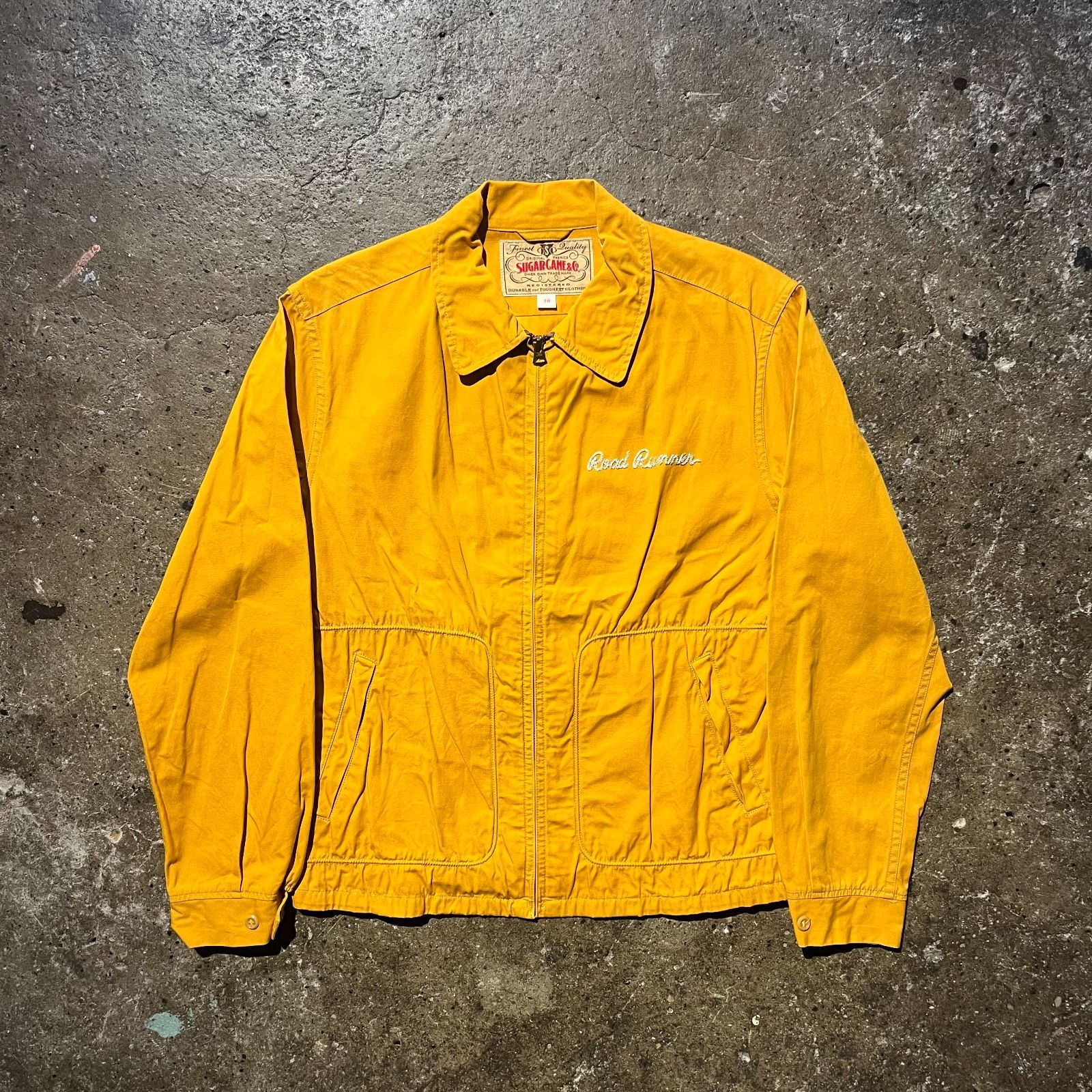 SUGAR CANE ROAD RUNNER COTTON SPORT JACKET 38 シュガーケーン