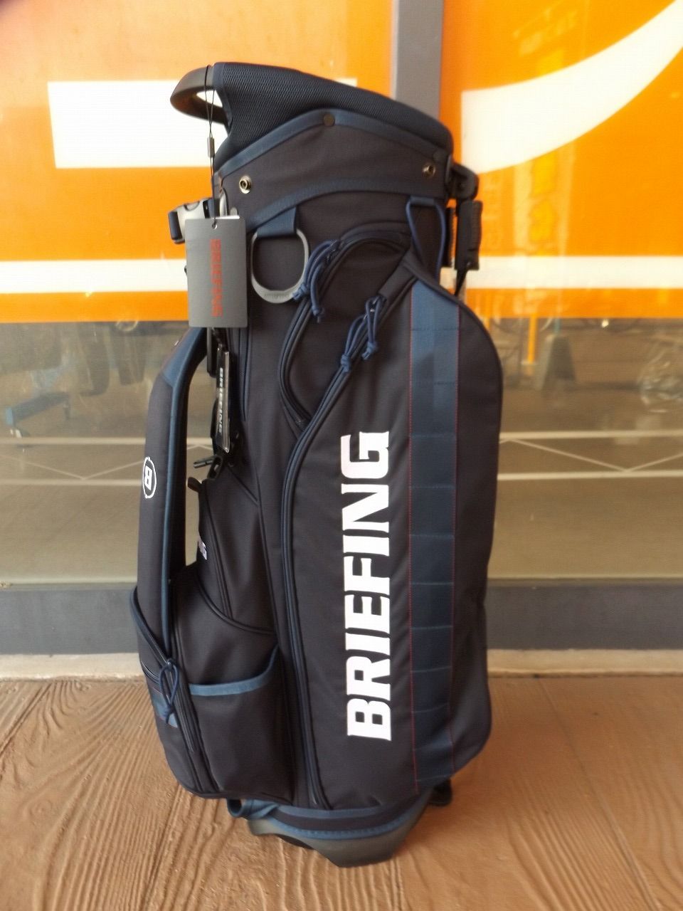 BRIEFING CR 4 ＃04 BRG253D03 スタンドバッグ 9 5型 3 79kg ネイビー ブリーフィング キャディバッグ ゴルフバッグ