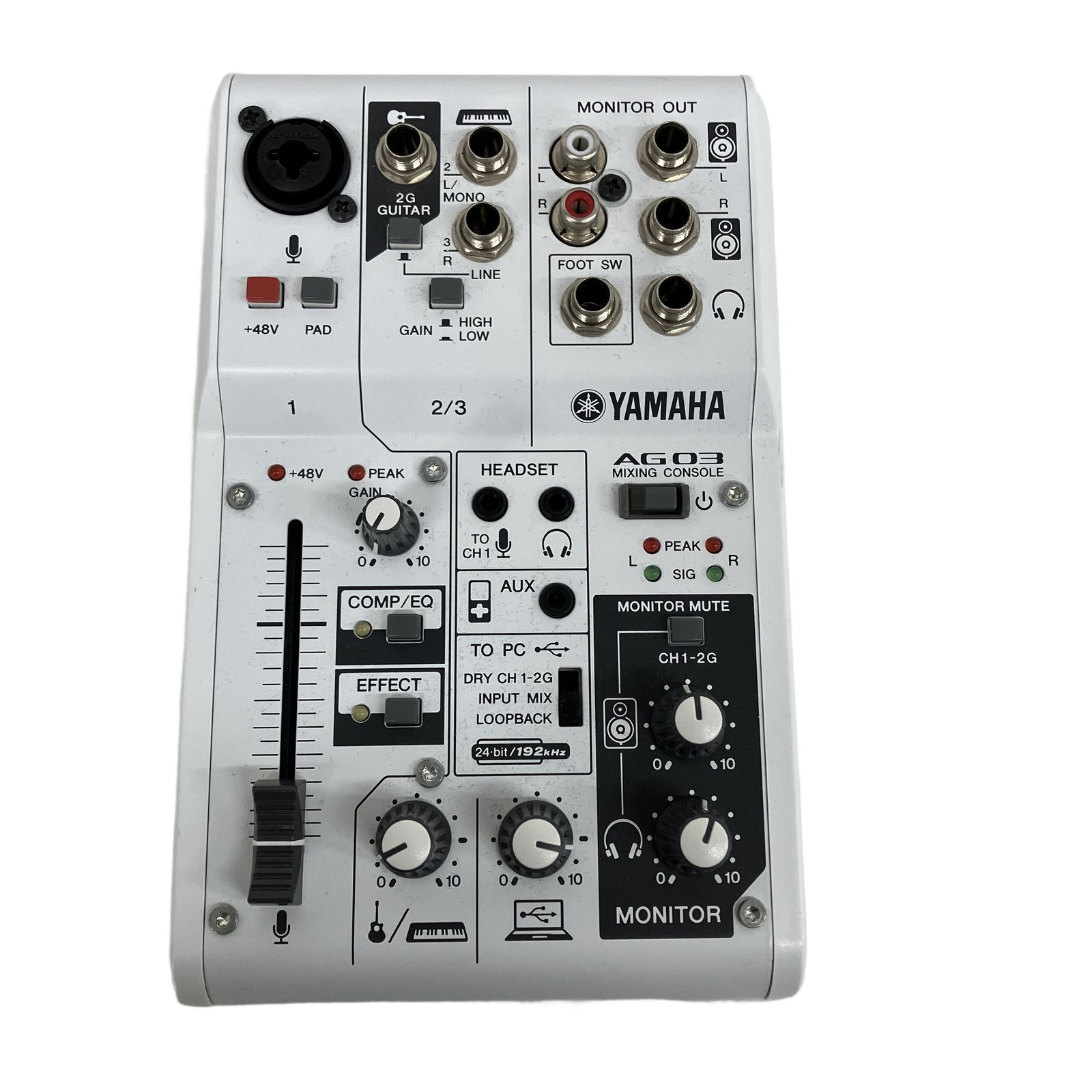 YAMAHA AG03 ウェブキャスティングミキサー 配信 実況 オーディオ