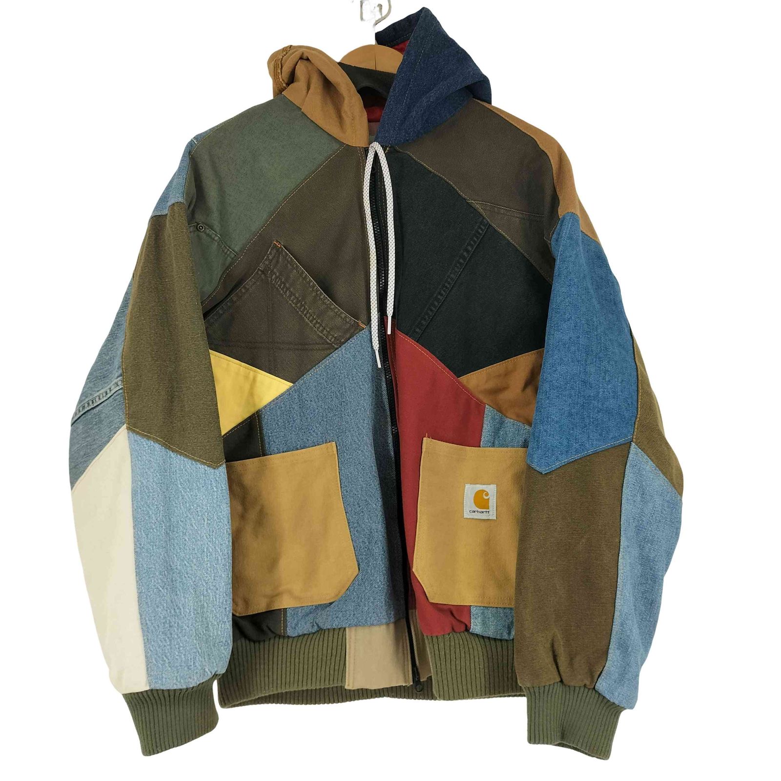 カーハート Carhartt リメイク パッチワーク ジャケット メンズ JPN