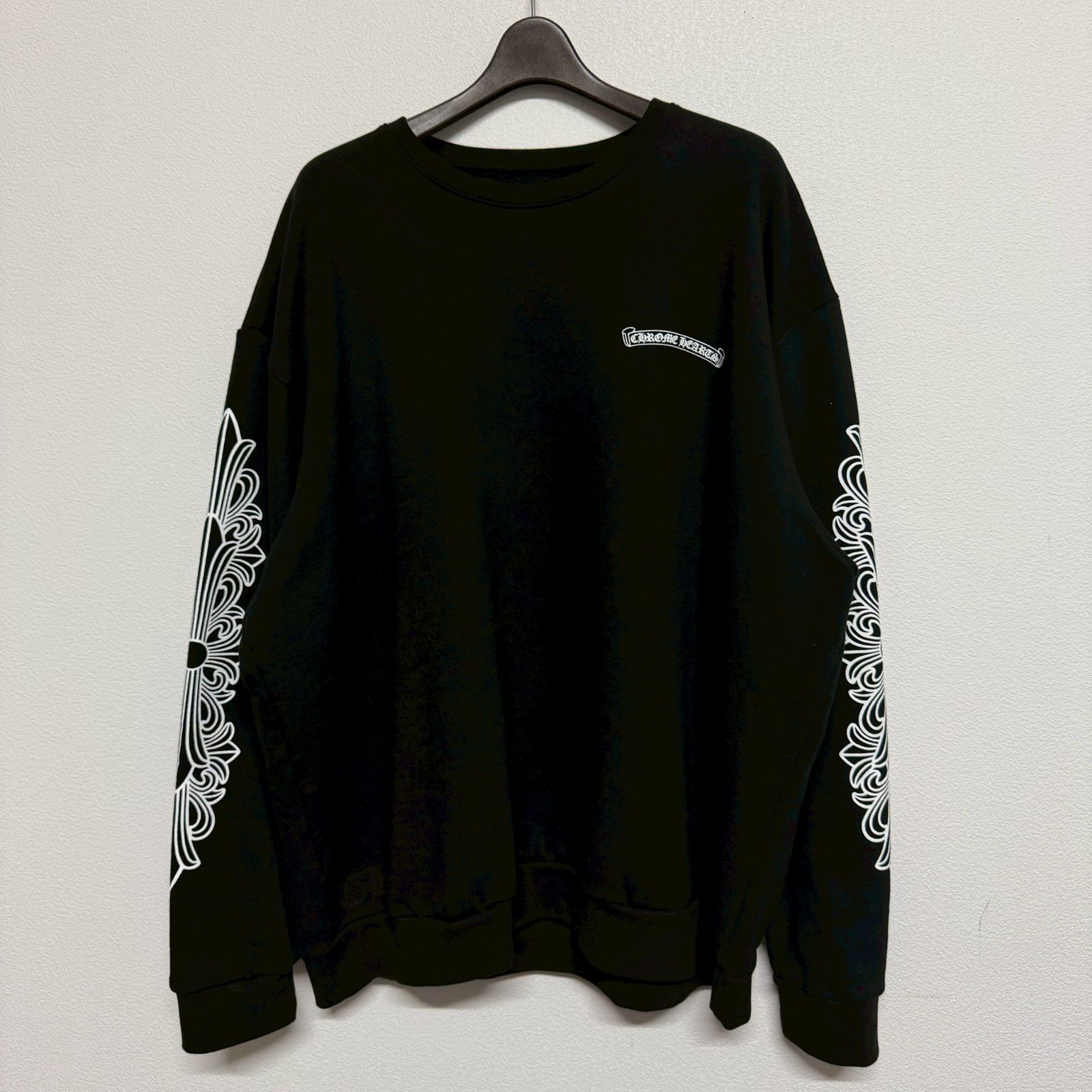 CHROME HEARTS クロムハーツ ダガー アイチャート ロゴ 黒 ブラック