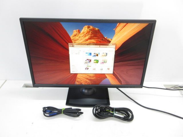 IODATA/アイ・オー・データLCD-MF244EDSB-B324型ワイド 液晶モニターHDMI対応D-subコード付き 　K5429