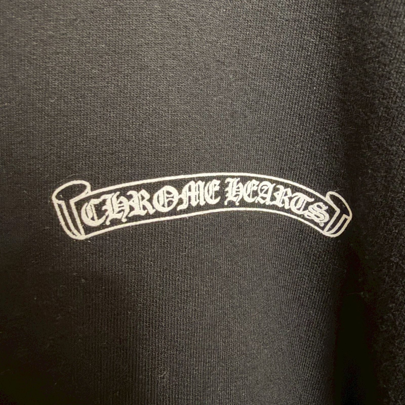 CHROME HEARTS クロムハーツ ダガー アイチャート ロゴ 黒 ブラック