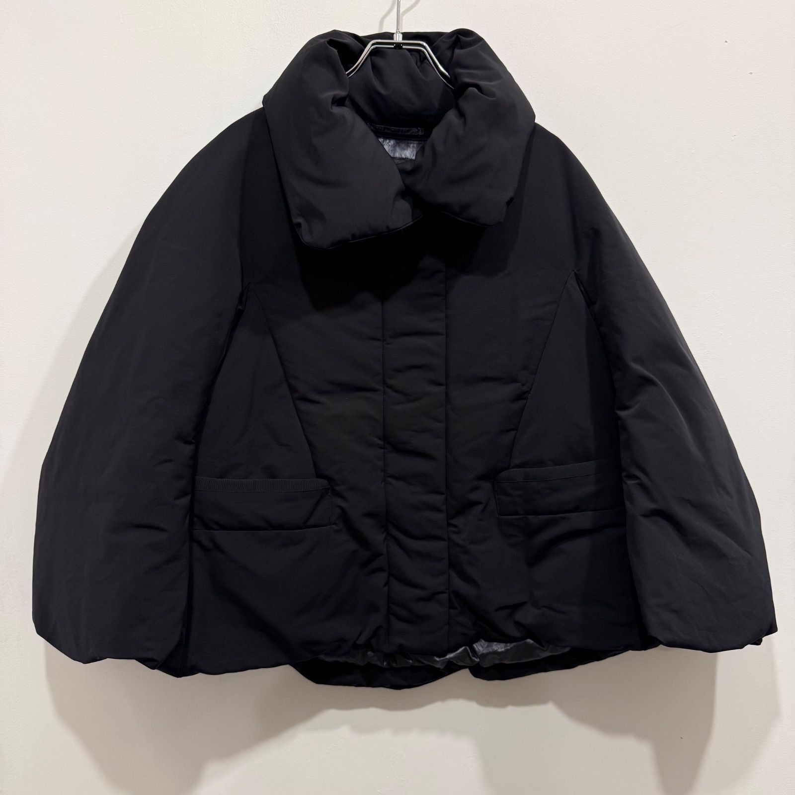 ユニクロ UNIQLO +J ハイブリッドダウンジャケット ブラック XS【送料 