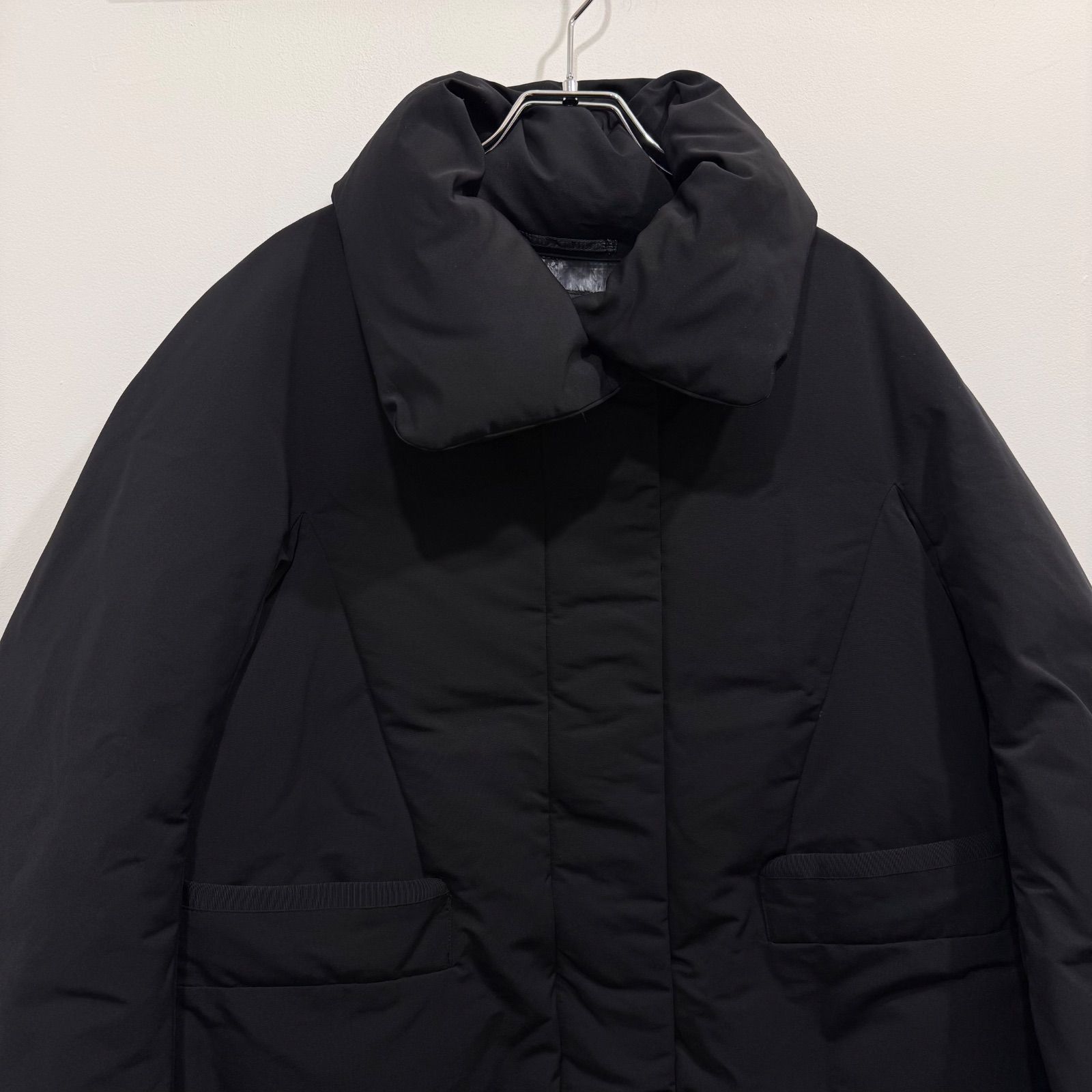 ユニクロ UNIQLO +J ハイブリッドダウンジャケット ブラック XS【送料 