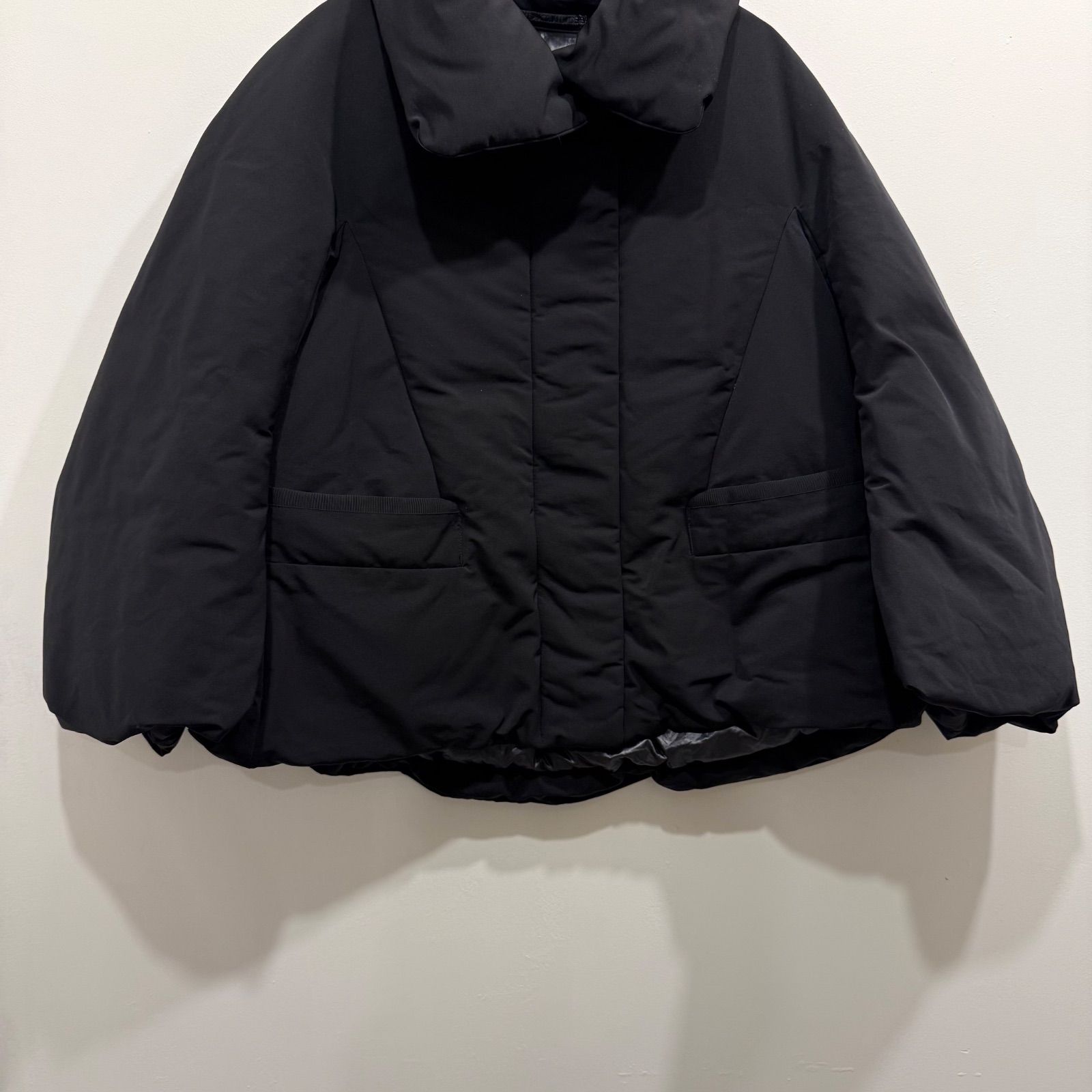 ユニクロ UNIQLO +J ハイブリッドダウンジャケット ブラック XS【送料 