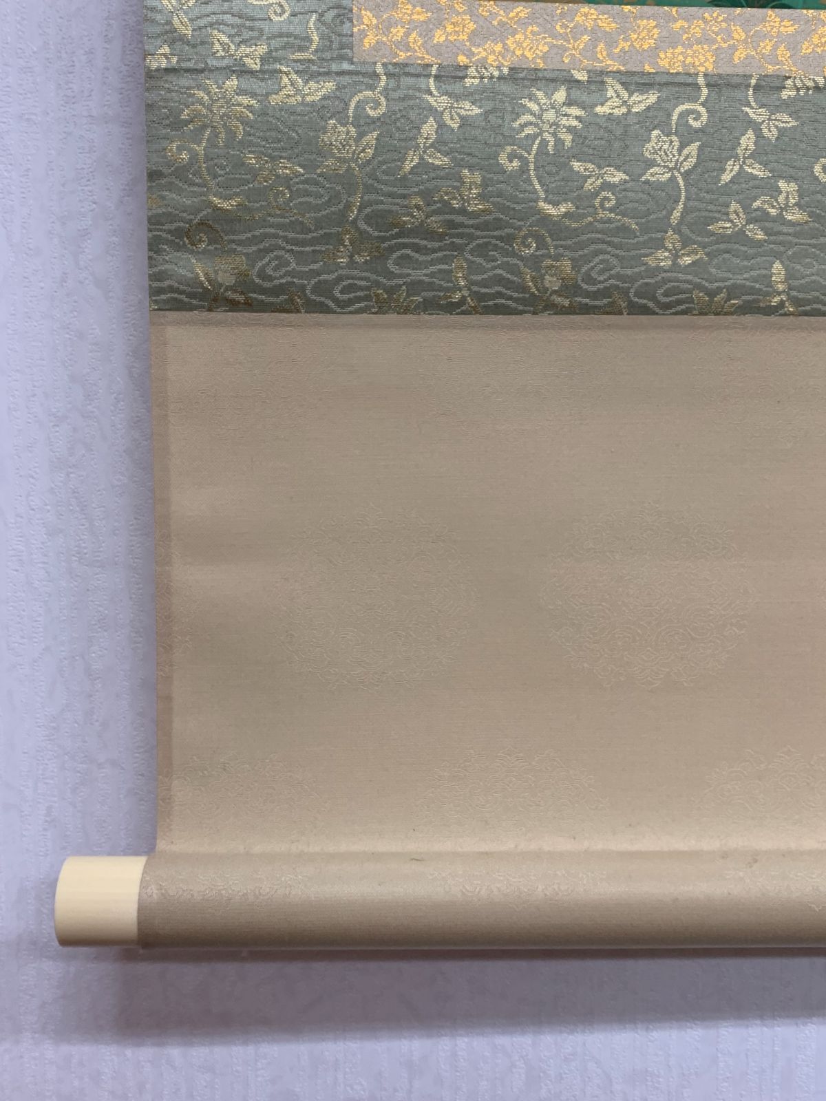 掛け軸】276 酒井抱一「七草図」工芸 鈴木其一師 江戸琳派創始者 江戸