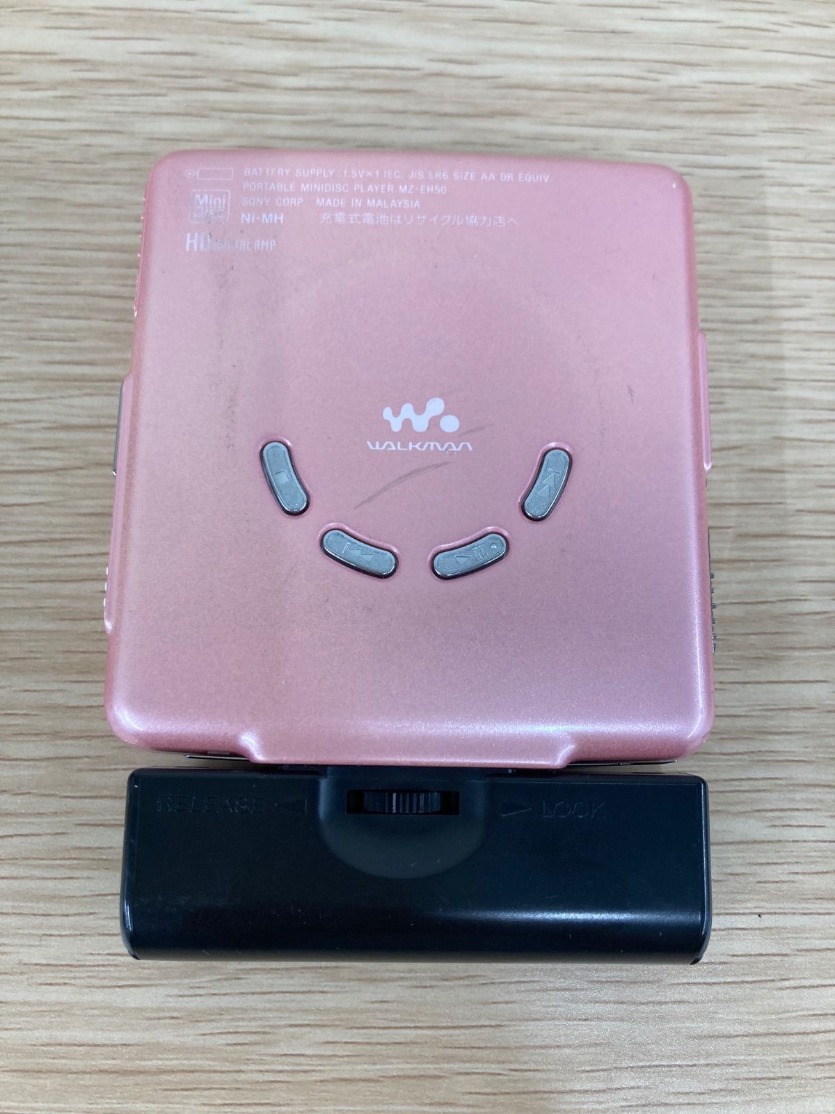 2【通電動作未確認】SONY ソニー MDウォークマン MDプレーヤー MZ