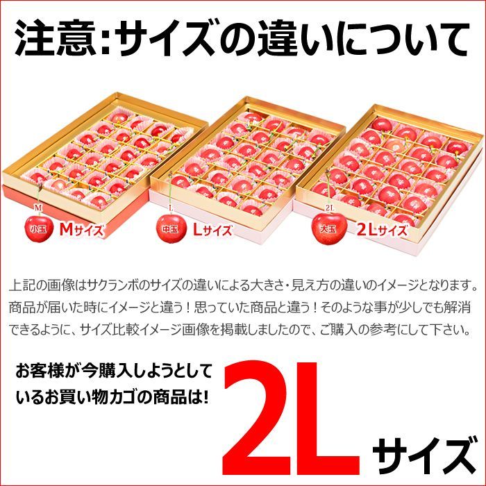 母の日】山形県産 佐藤錦 24粒 秀品 M便 - メルカリ