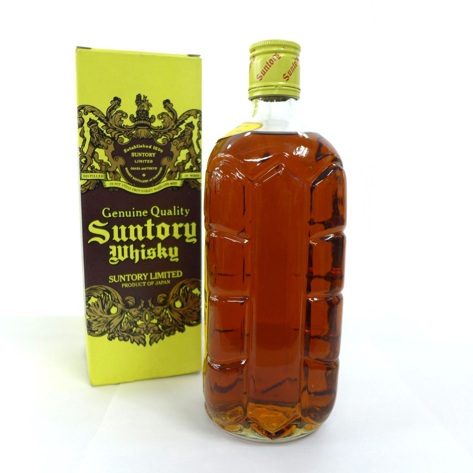 サントリーウイスキー「カスタム」　向獅子　水差し　ピッチャー　昭和レトロ　希少品 サントリーウイスキー「カスタム」向獅子水差しピッチャー昭和レトロ希少品