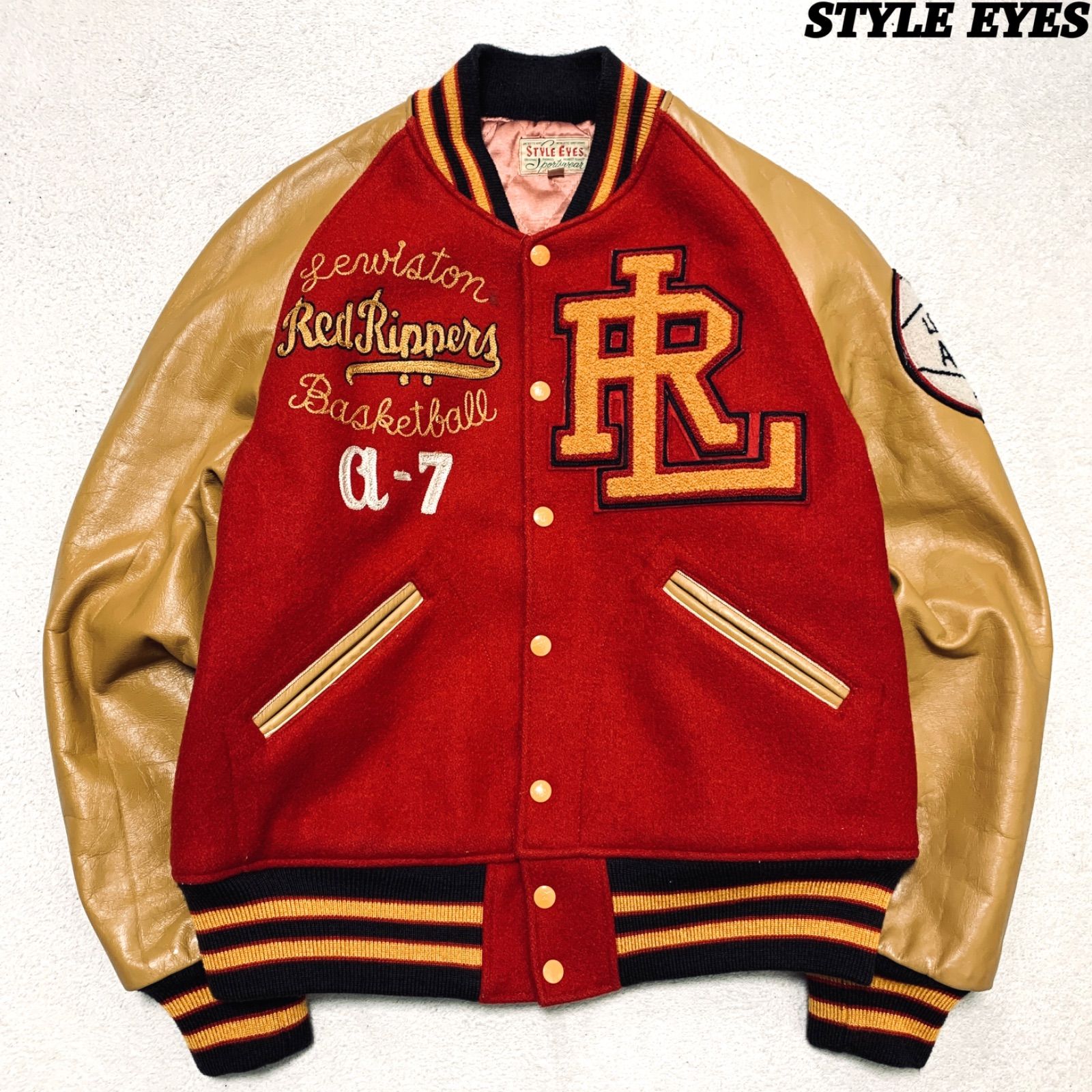 STYLE EYES / 東洋エンタープライズ スタジャン バーシティジャケット